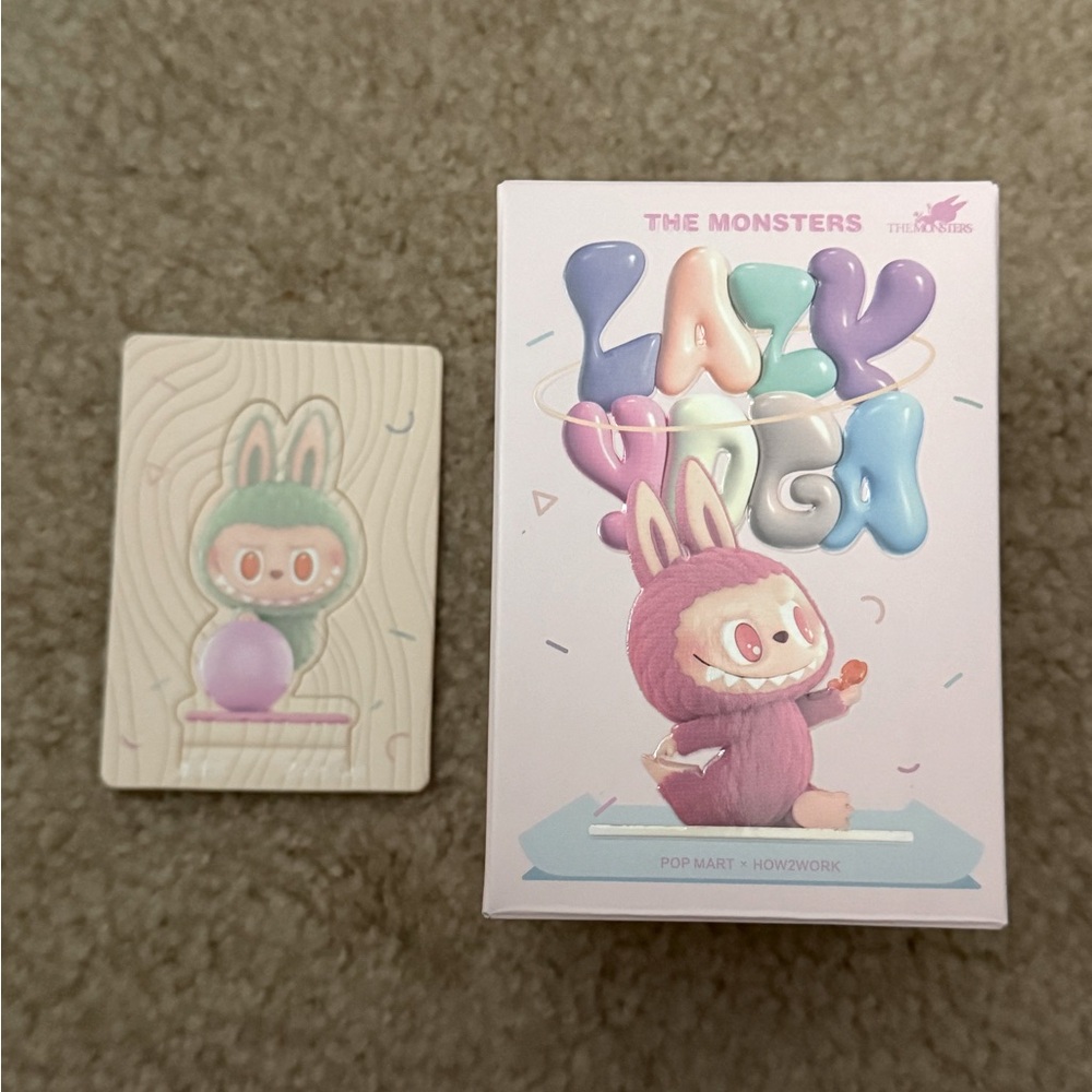 Pop Mart Labubu Lazy Yoga Figure - Zone Out